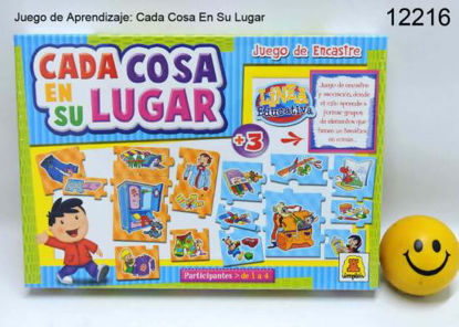 Imagen de JUEGO DE APRENDIZAJE "CADA COSA EN SU LUGAR" 6.24